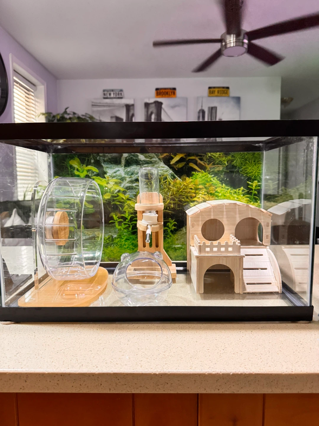 Niteangel Hamster Cage Accessories Set
