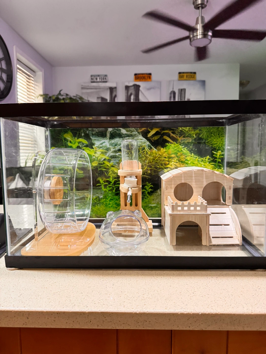 Niteangel Hamster Cage Accessories Set - photo 2