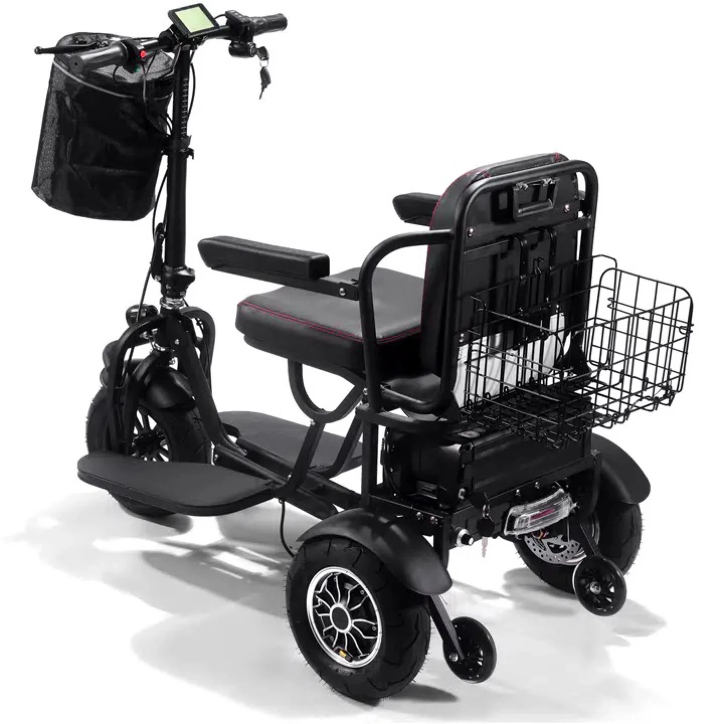3-Wheel Mobility Scooter with Basket - photo 4