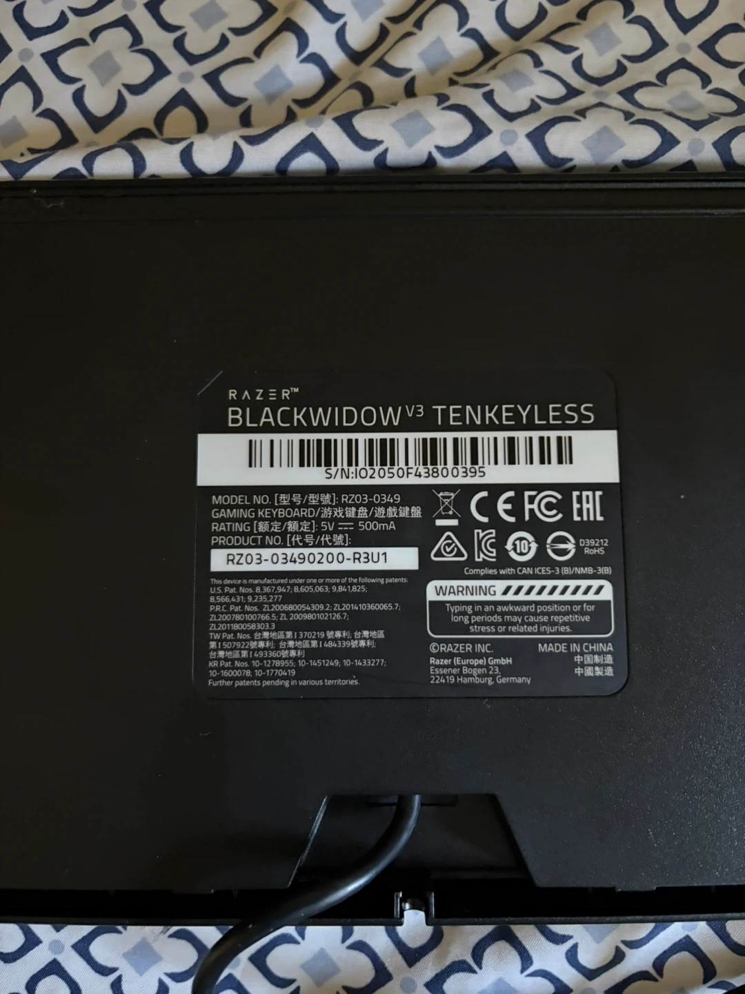 Gaming keyboard and gaming mouse - photo 2