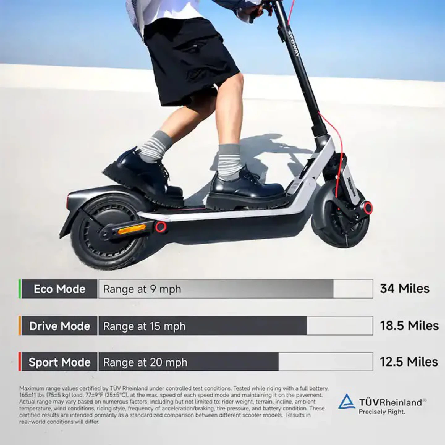 Segway Ninebot E3 Pro Electric Kick Scooter - photo 5