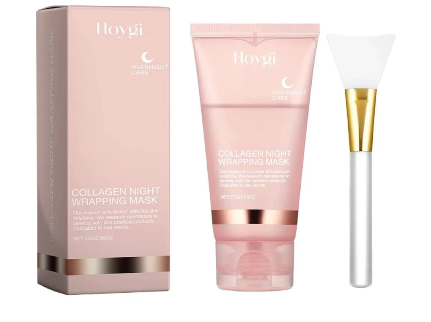 Hoygi Collagen Night Wrapping Mask with Applicator Brush