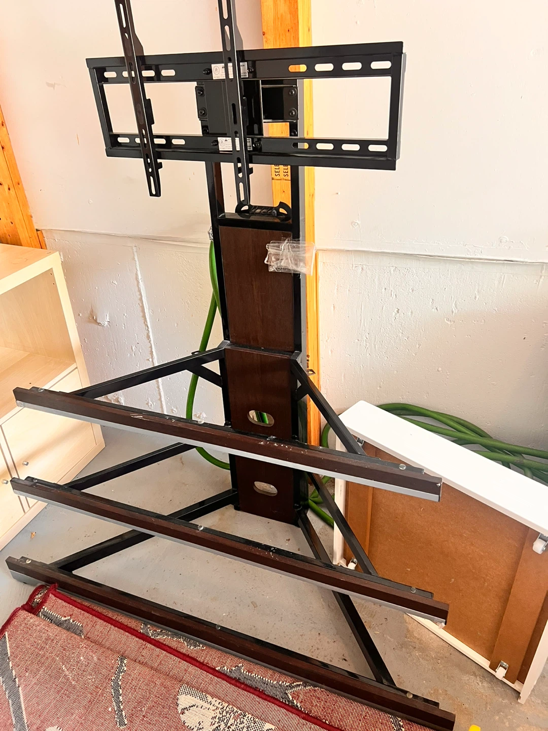 Rolling TV Stand