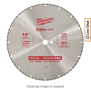Milwaukee 14 Inch Diamond Blades