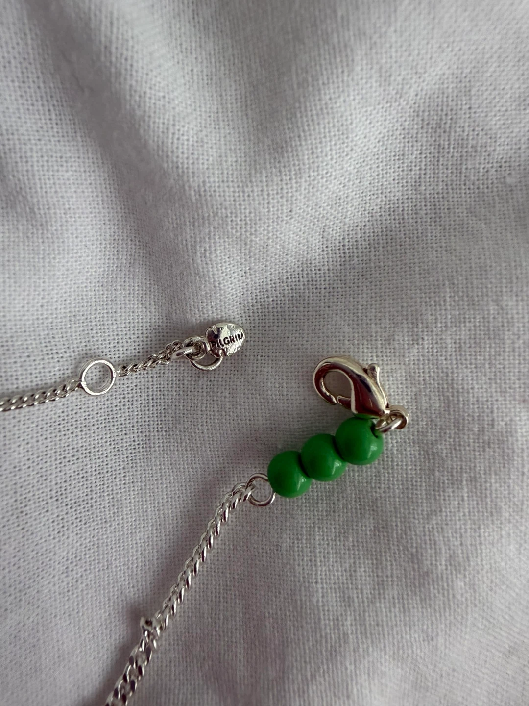 Pilgrim Beaded anklet with Pearls - photo 2
