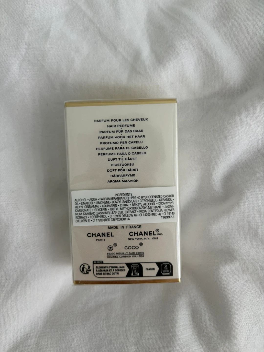 Unopened CHANEL COCO MADEMOISELLE Hair Perfume 35ml - photo 2