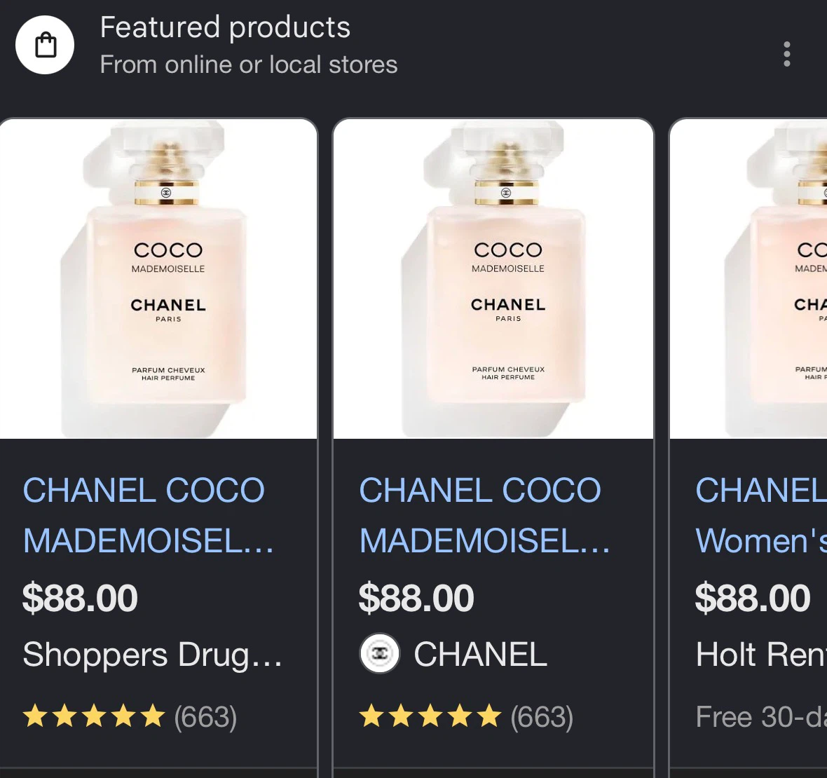 Unopened CHANEL COCO MADEMOISELLE Hair Perfume 35ml - photo 4