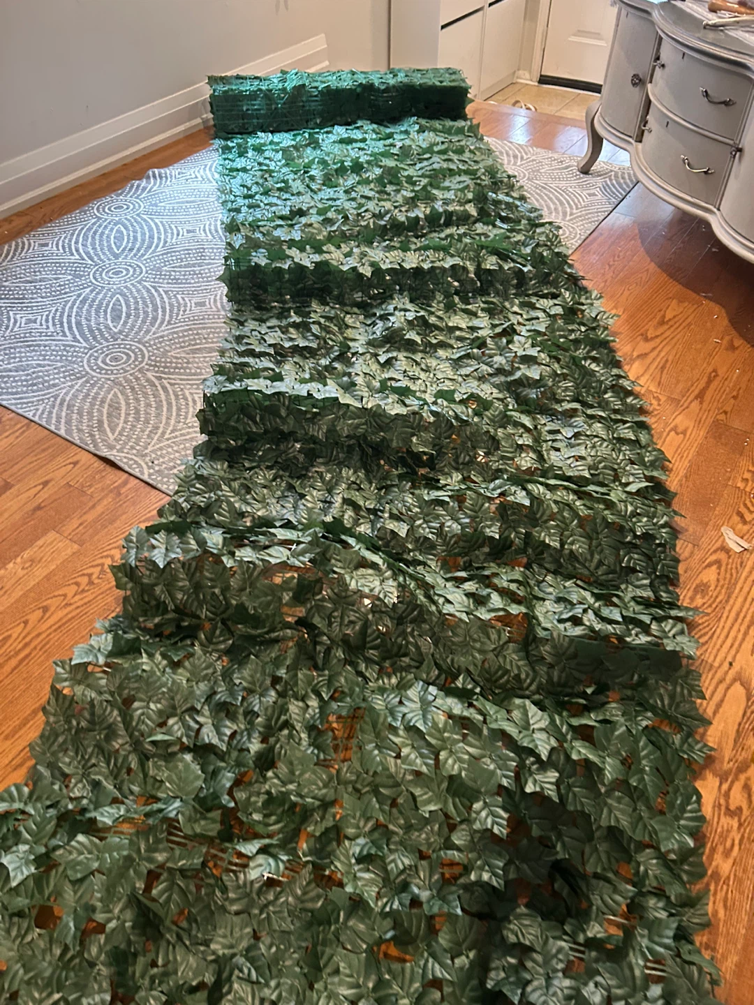 Artificial Ivy Leaf Screening Roll - photo 2