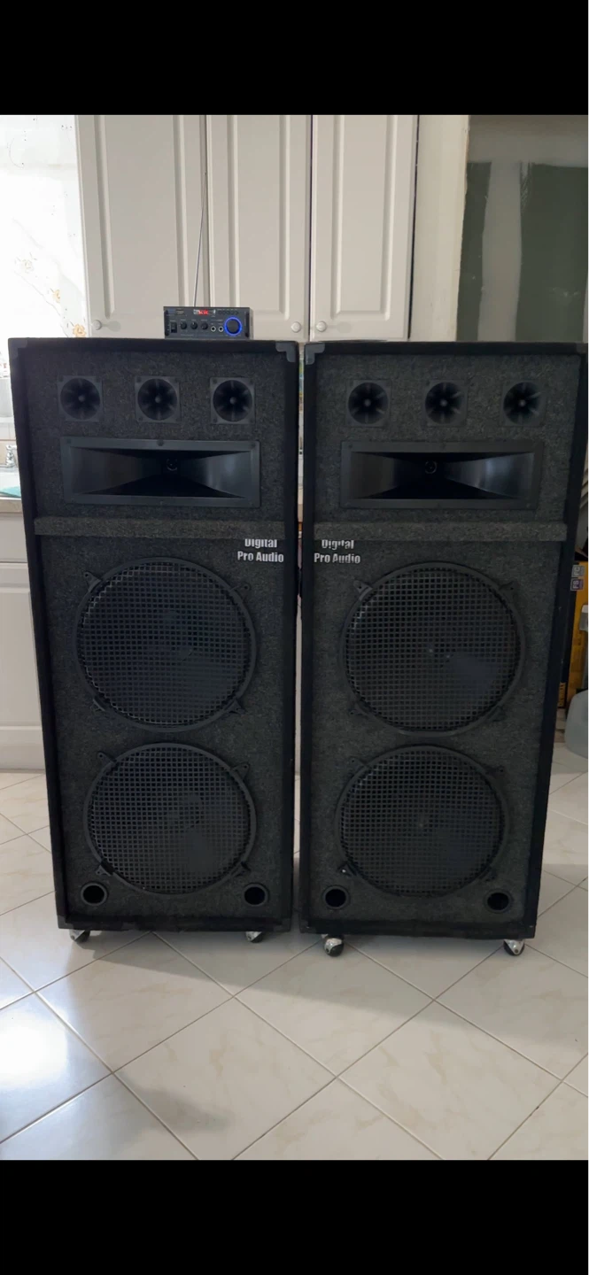 Digital Pro Audio Speakers— Pair