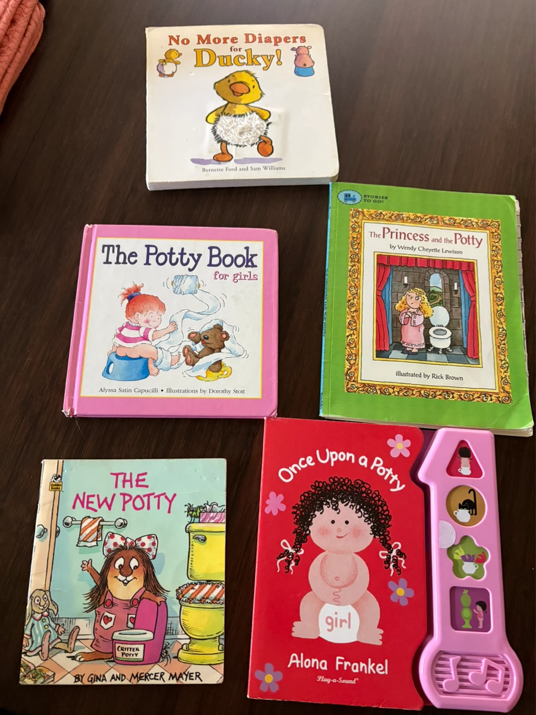 Bundle of 5 Potty Training Books for Kids
