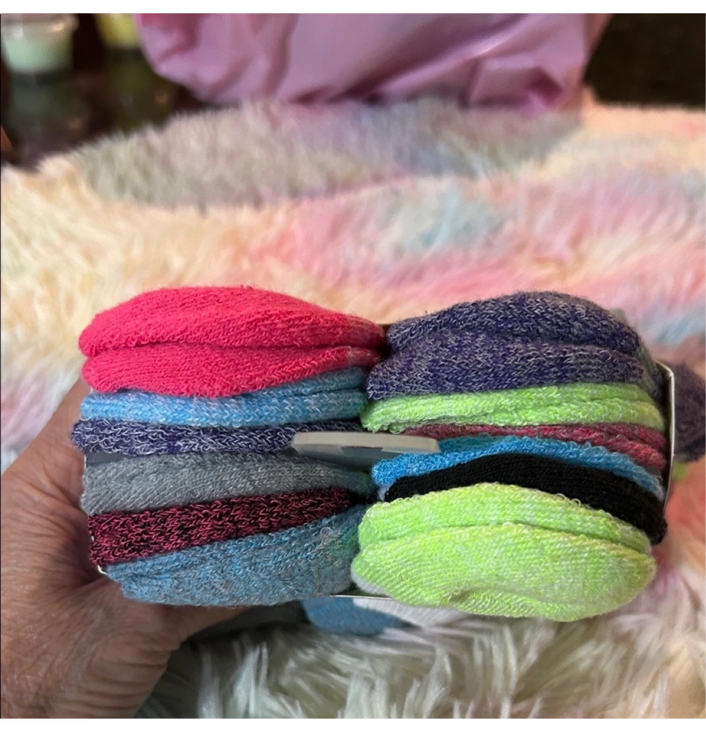 Hanes Girls' 12-Pack No Show Socks - photo 3