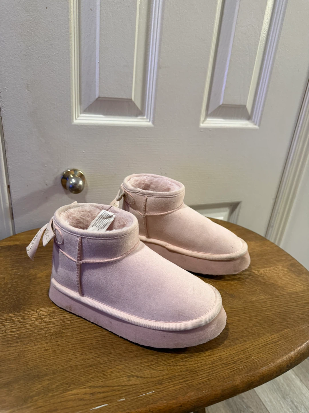 Juicy Couture Pink Suede Boots