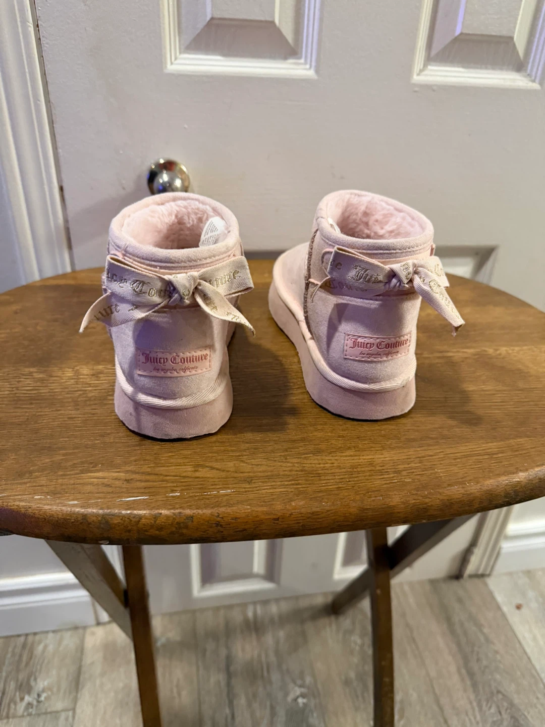 Juicy Couture Pink Suede Boots - photo 3