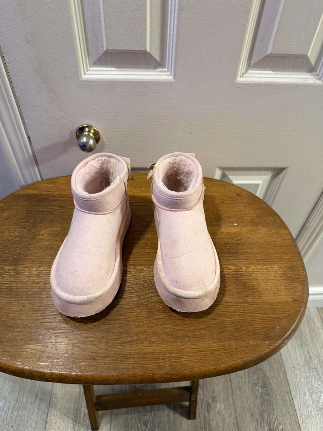 Juicy Couture Pink Suede Boots - photo 2