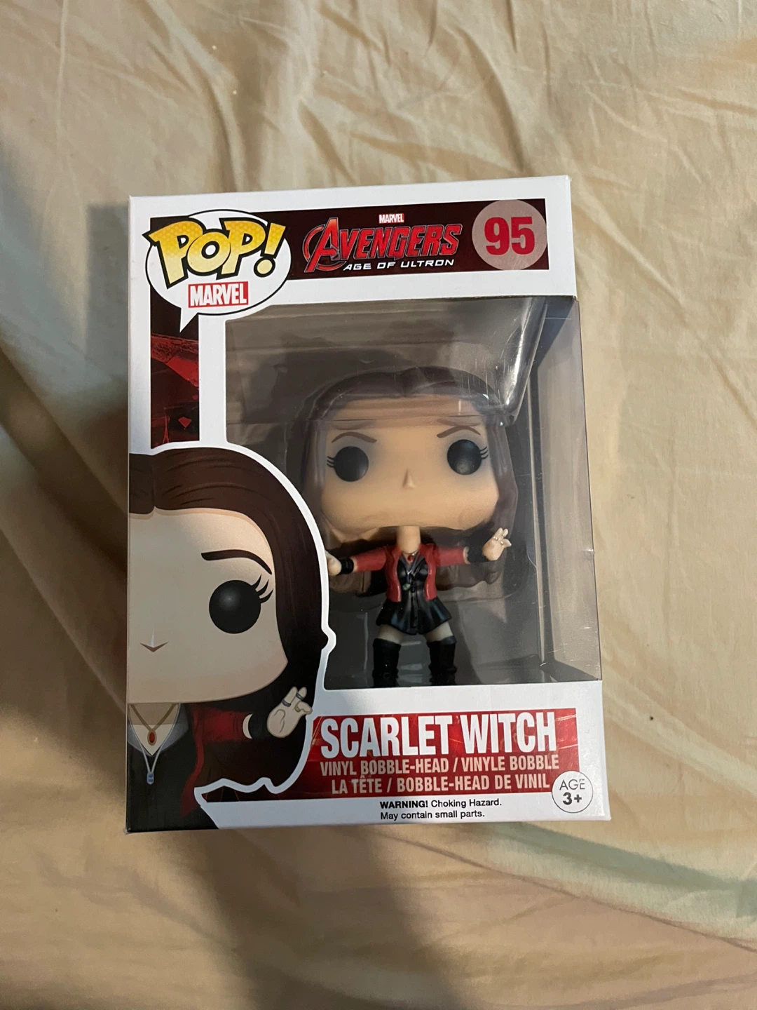 Funko Pop! Marvel Vision, Scarlet Witch & Angry Groot Figures - photo 4