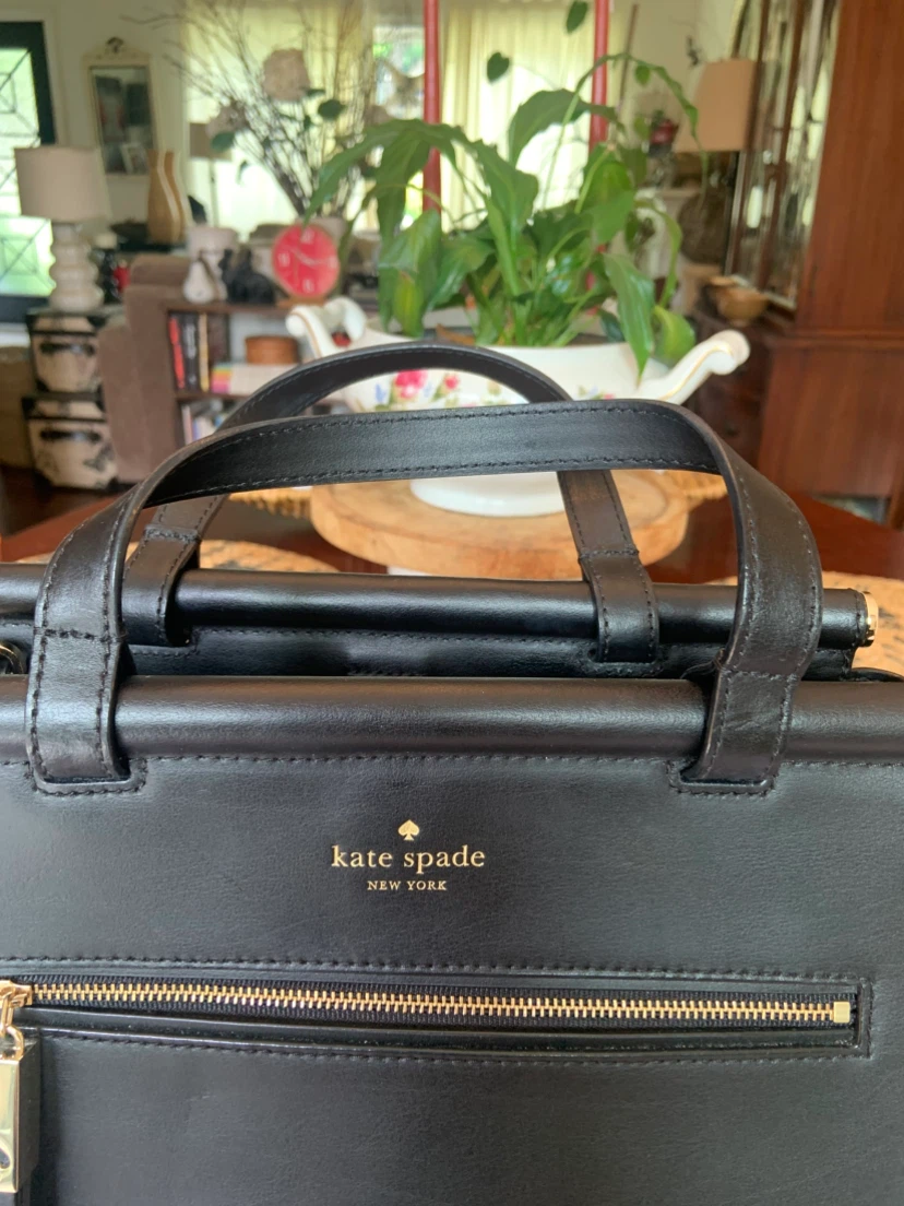 Kate Spade New York Black Leather Tote Bag - photo 2