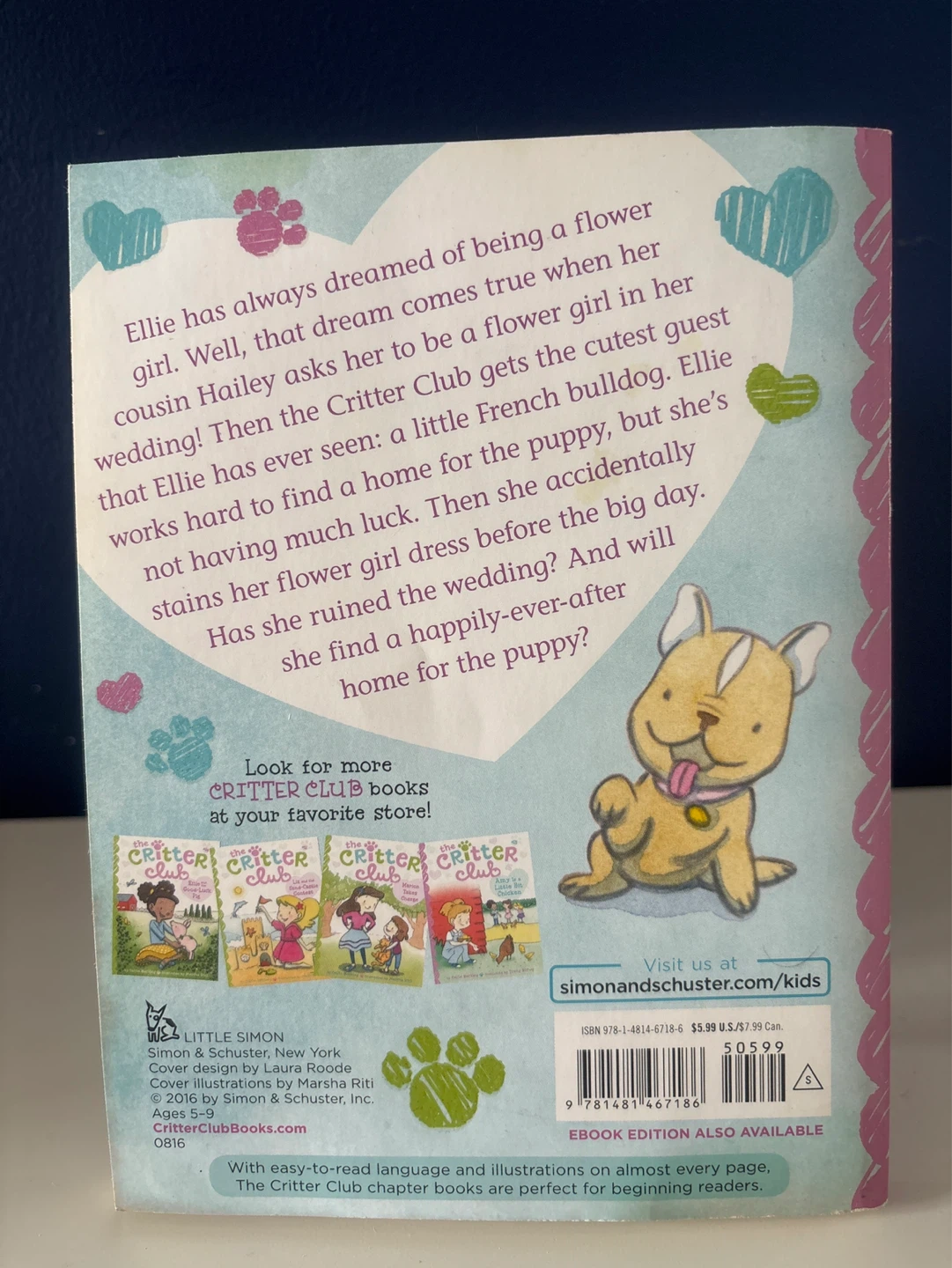 The Critter Club #14: Ellie the Flower Girl Book - photo 2