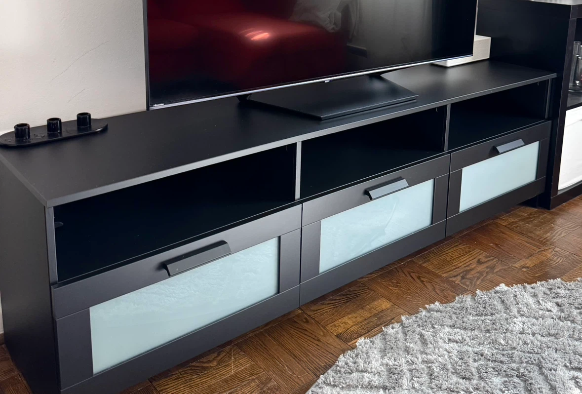 IKEA BRIMNES TV Bench Black - photo 2