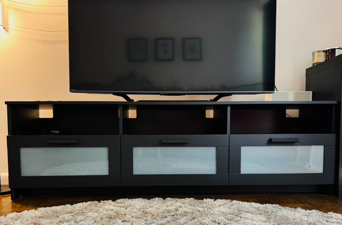 IKEA BRIMNES TV Bench Black - photo 3
