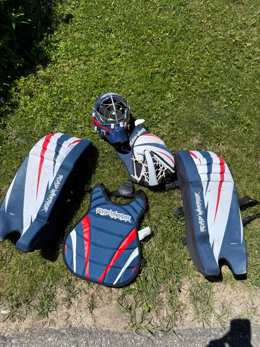 Road Warrior hockey Goalie Gear Set