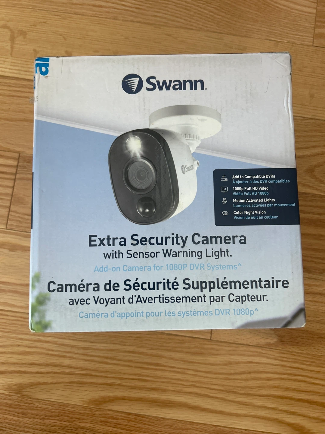 Swann Extra Security Camera with Sensor Warning Light