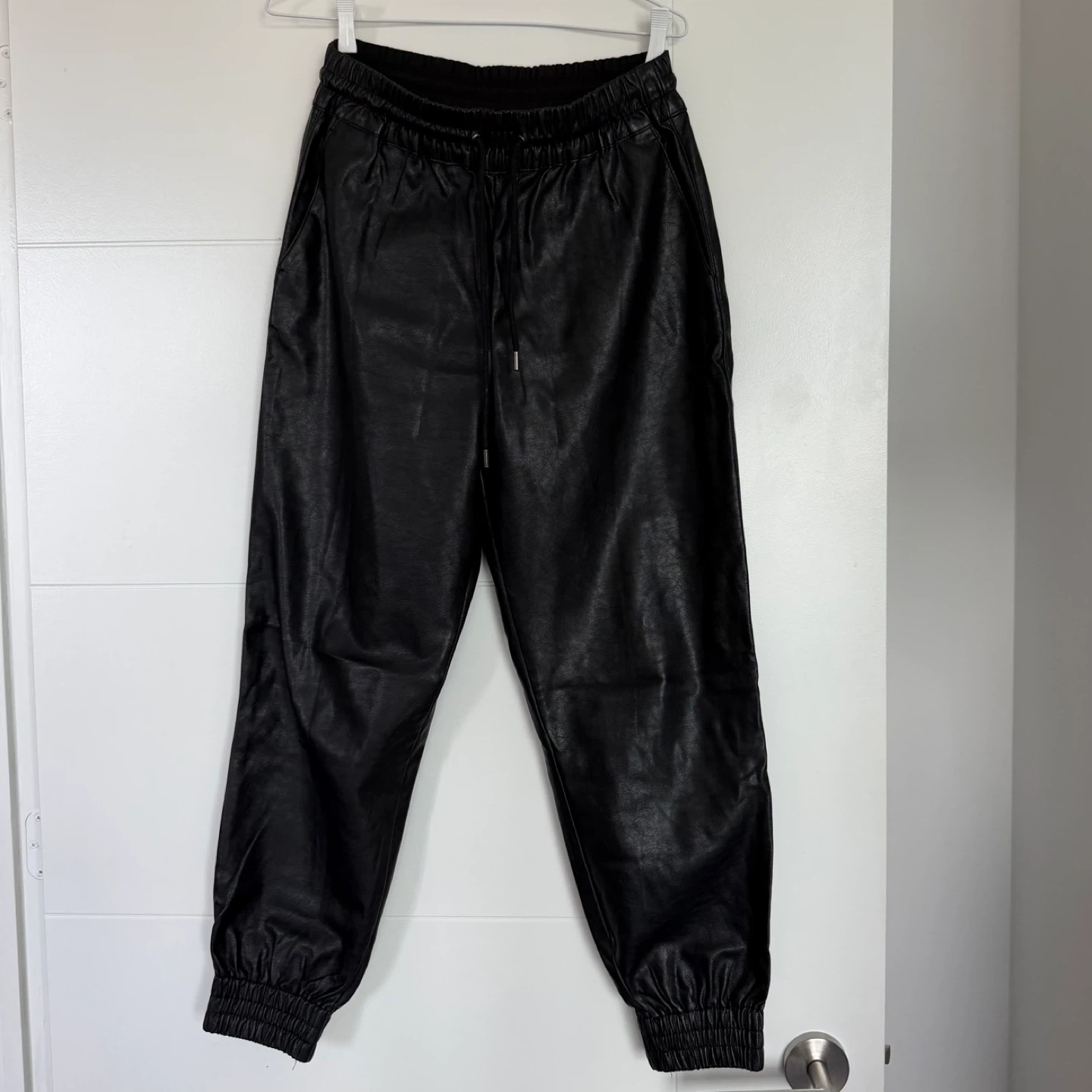 Dynamite Faux Leather Jogger Pants - photo 4