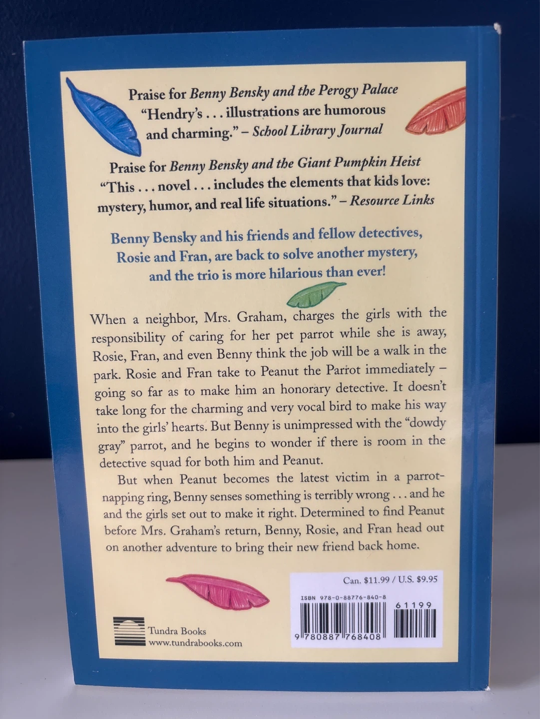 Benny Bensky and the Parrot-Napper Book - photo 2