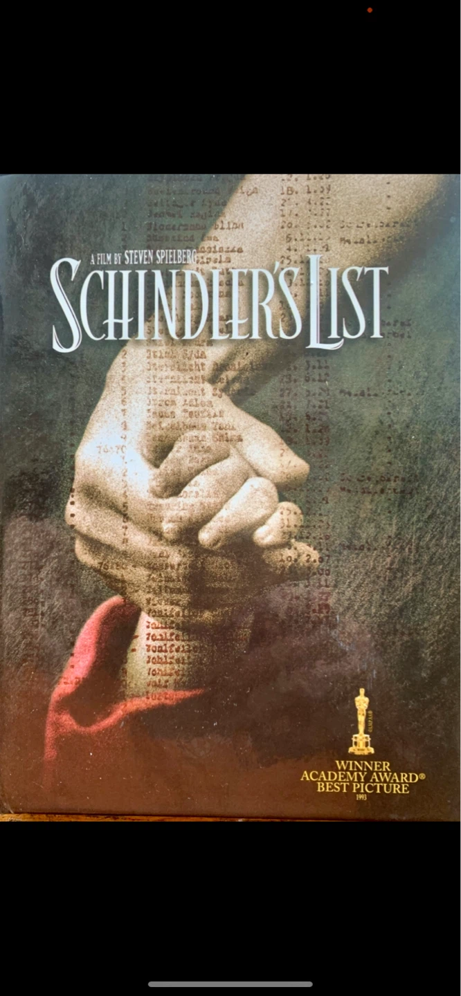 Schindler's List DVD