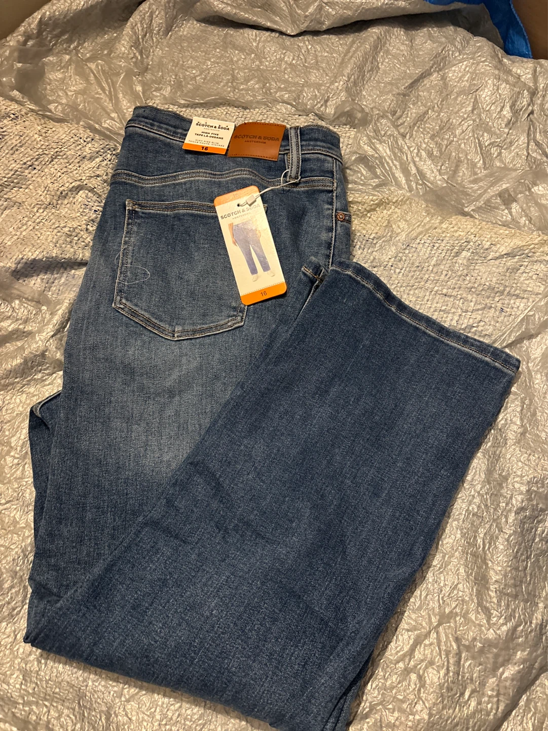 Scotch & Soda High Five Slim Jeans Size 16