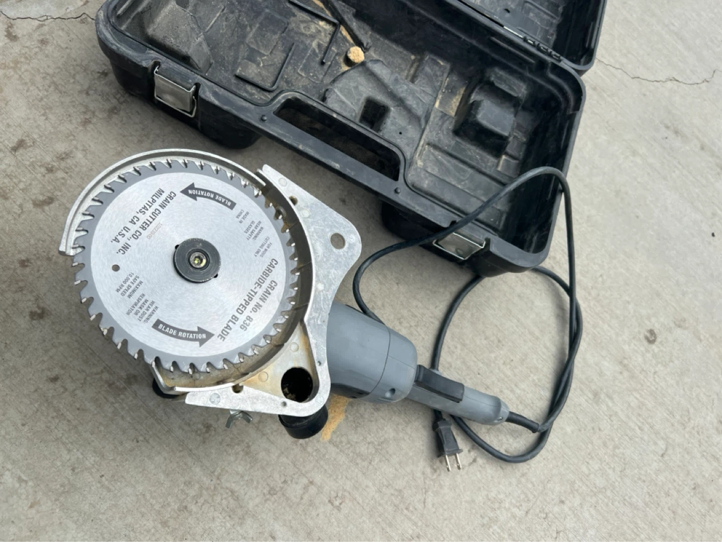 KING Tools Wet Saw with Case