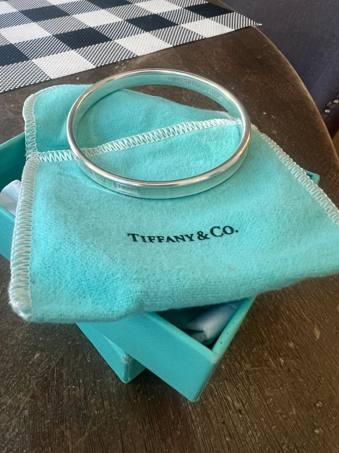 Tiffany & Co. Sterling Silver Bangle Bracelet