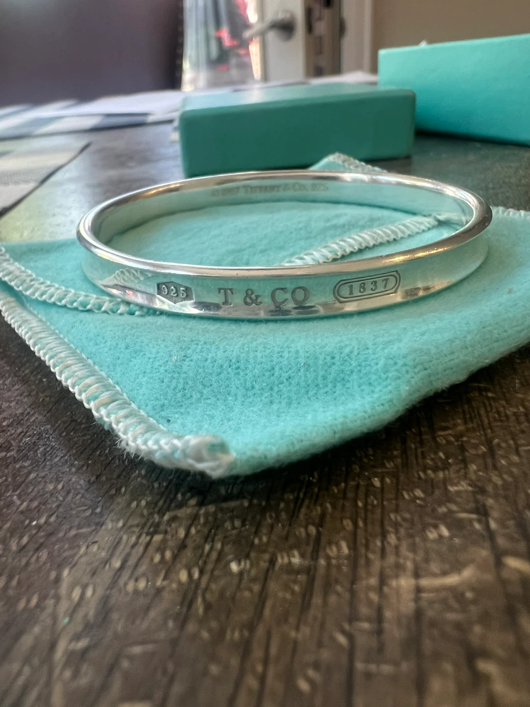 Tiffany & Co. Sterling Silver Bangle Bracelet - photo 2