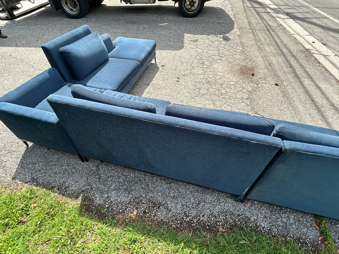 Blue Sectional Sofa