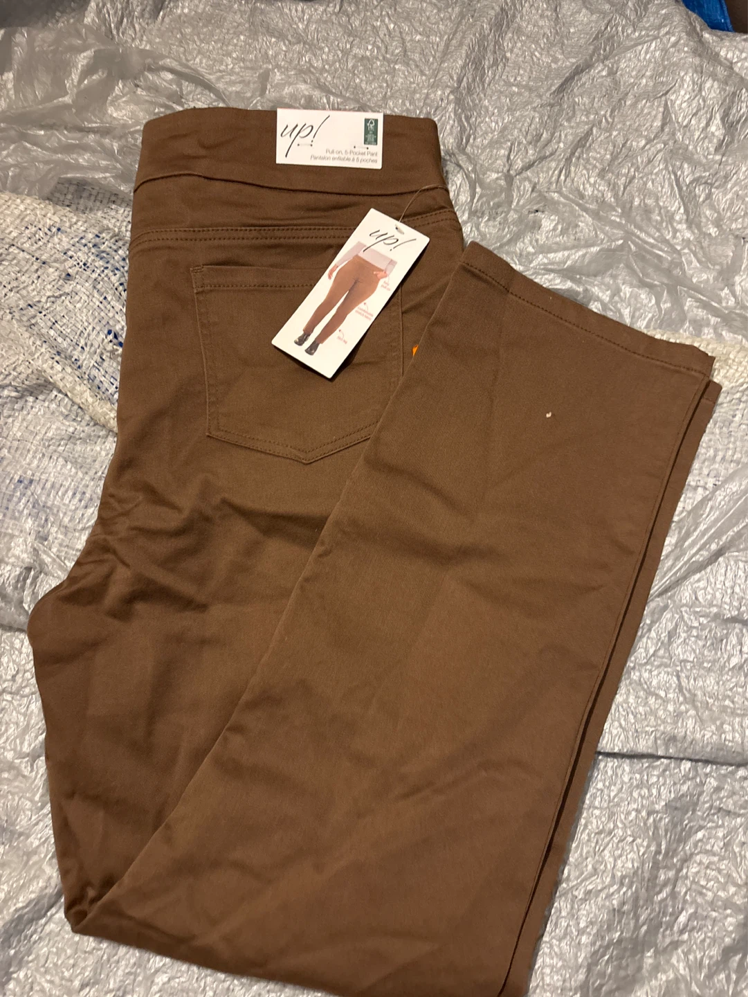 Up! Pull-on 5-Pocket Pant - Brown