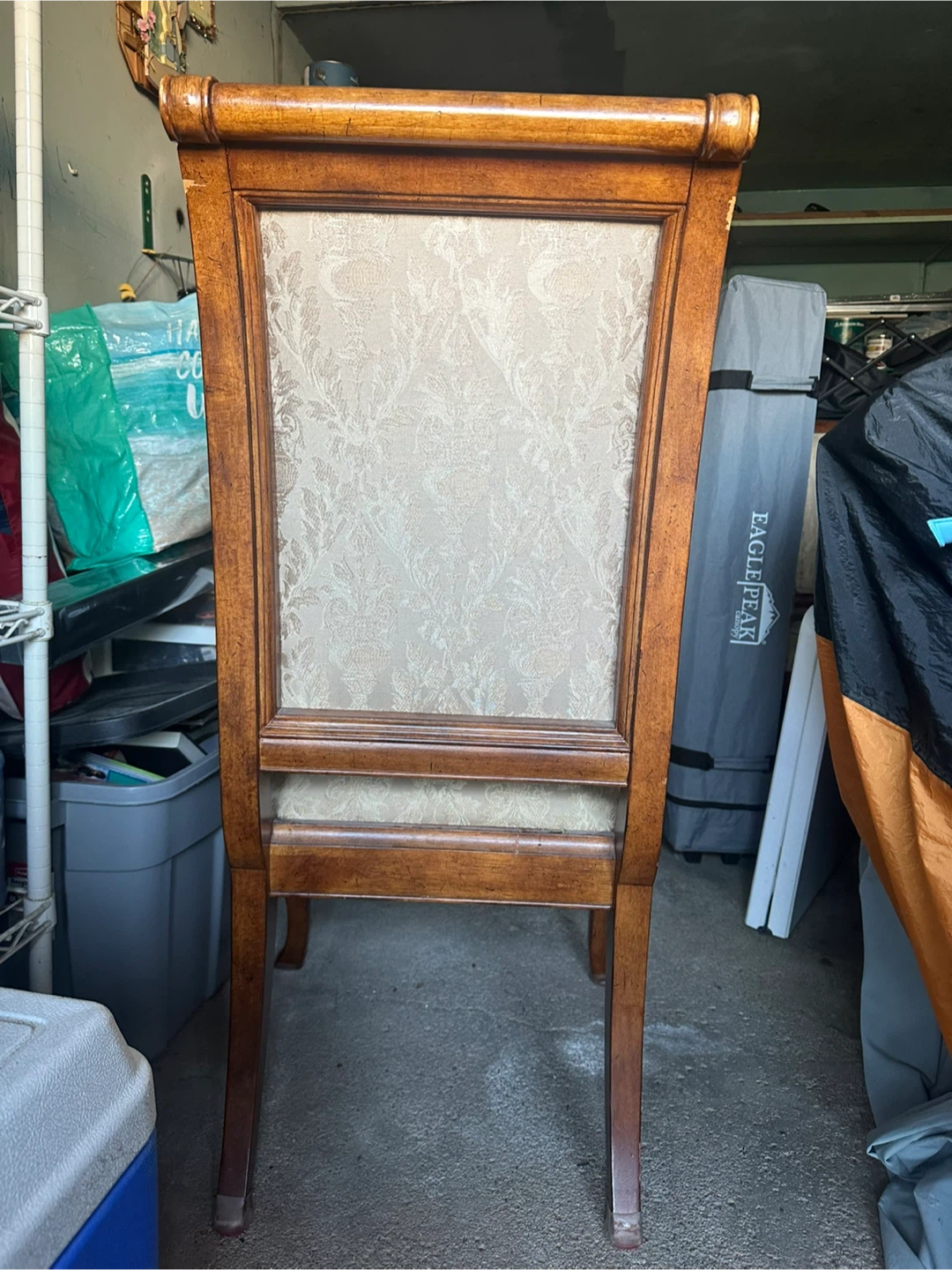 Thomasville cherry wood Chairs with Upholstered Seat and Back - photo 3