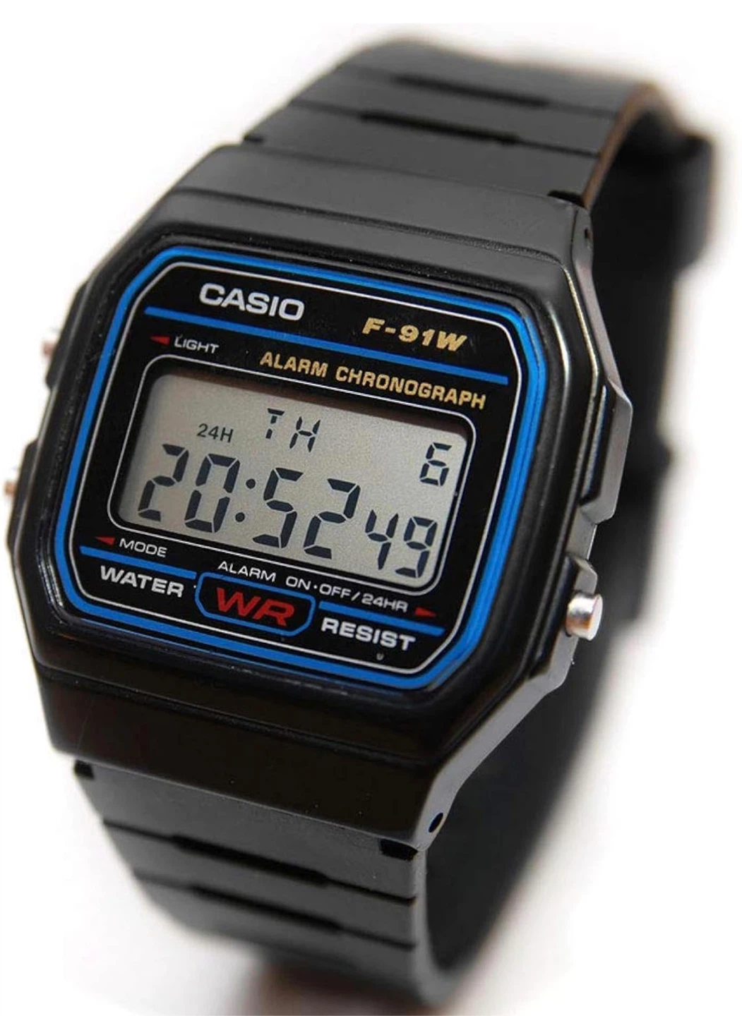 Casio F91W-1, 7 Year Battery Watch, Black Strap,NEW no box - photo 2