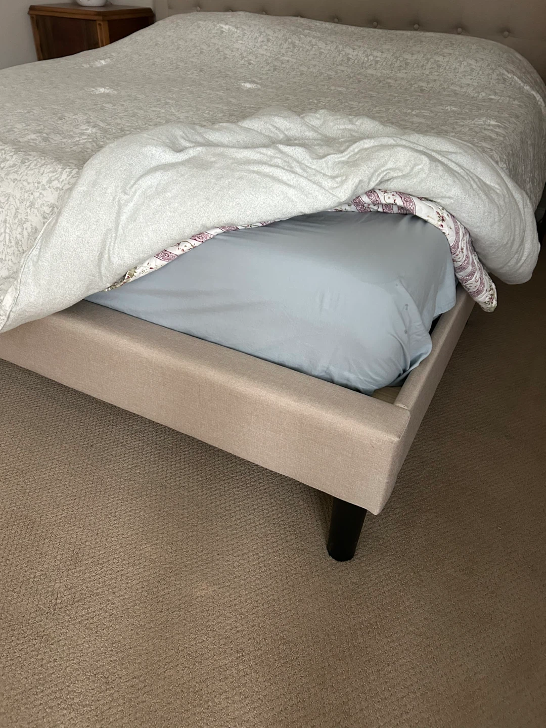 REVERSIBLE KING SIZE COTTON COMFORTER SET (READ LISTING) - photo 4
