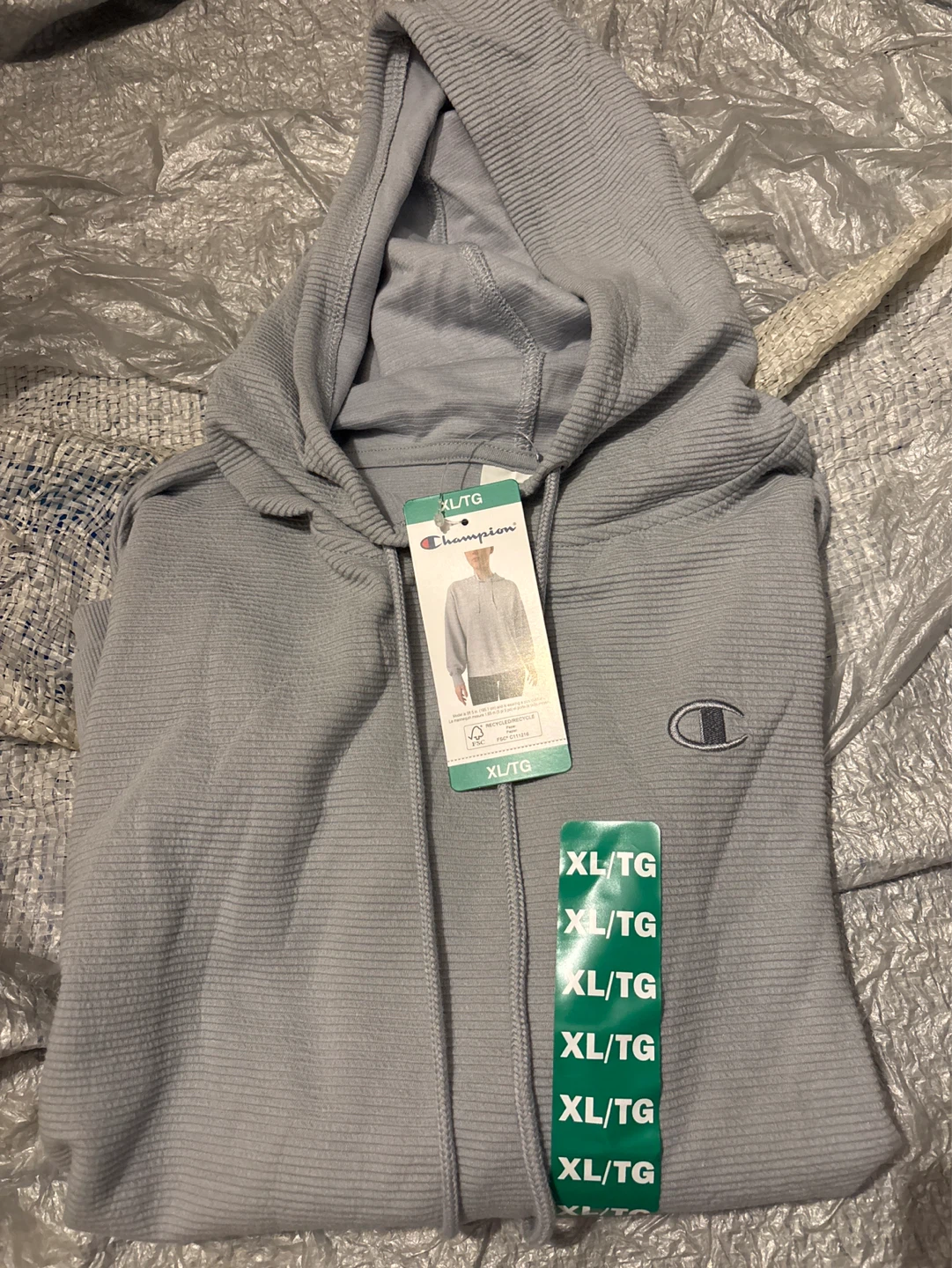 Ladies Champion Hoodie XL/TG