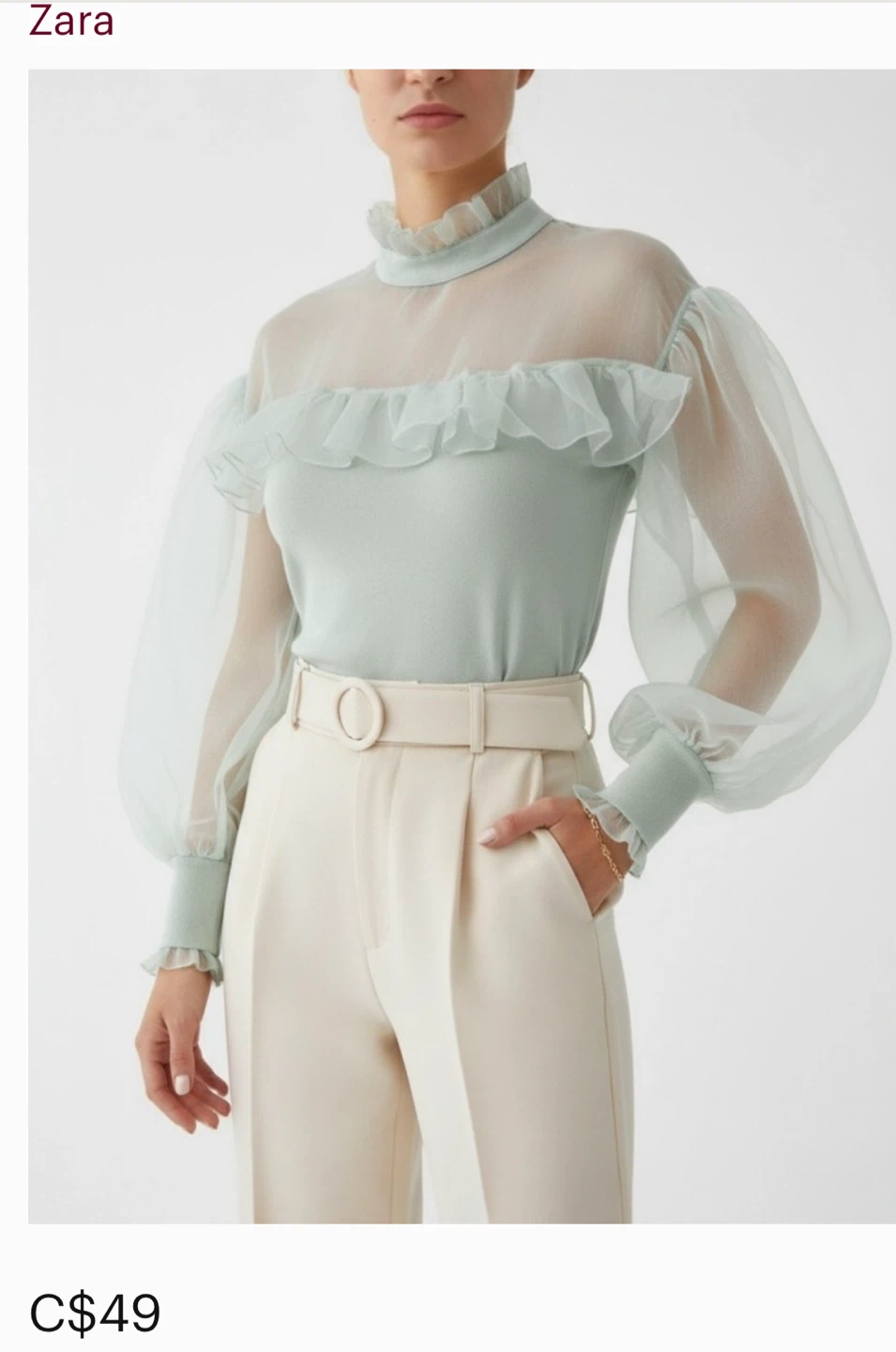 Fairy Puffy sleeve shirt - photo 2