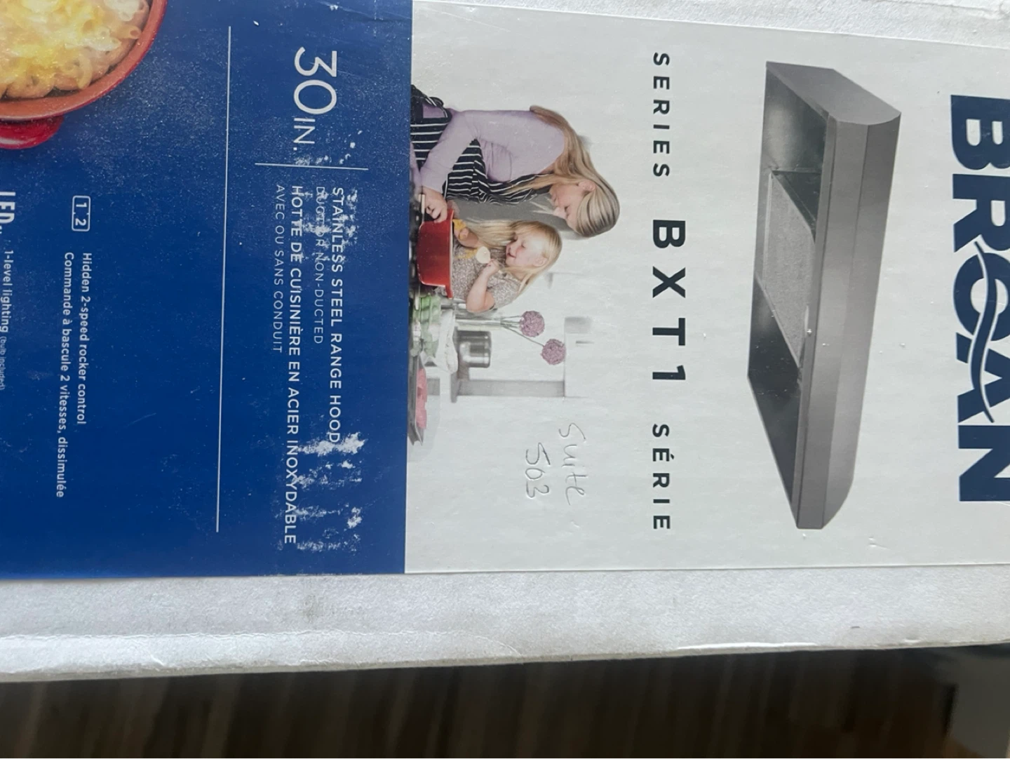 Broan BXT1 Series 30" Stainless Steel Range Hood - photo 2