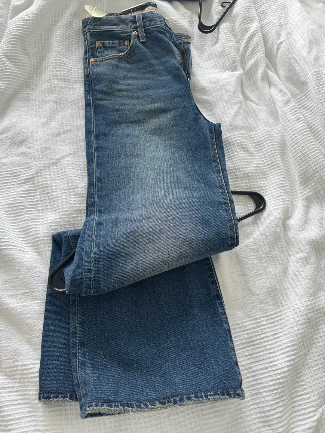 Levi's Ribcage Wide Leg Jeans - Size 25 - photo 2
