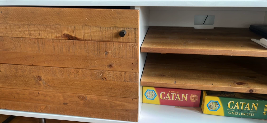 West Elm TV cabinet - photo 3