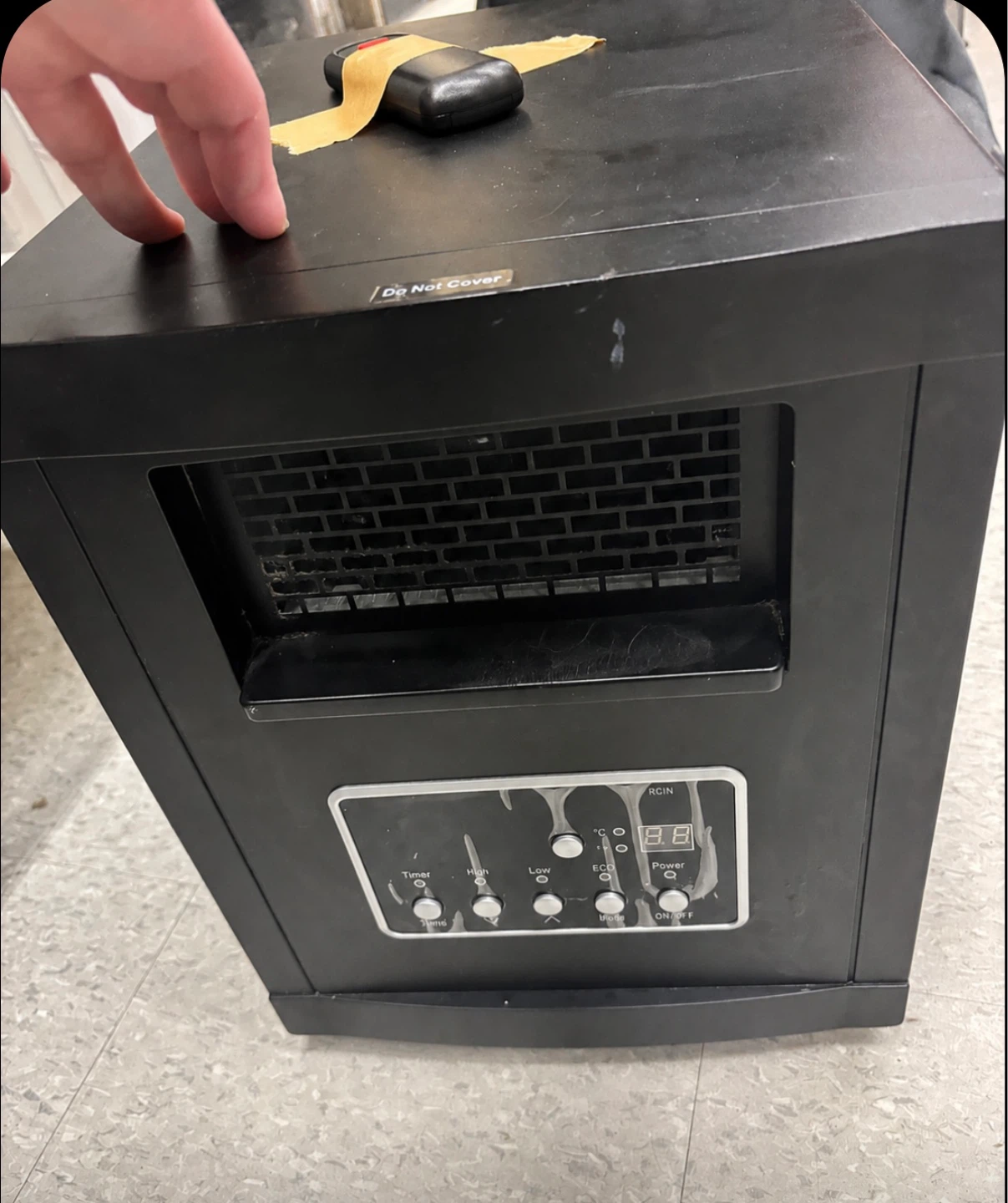 Lifesmart Infrared Heater - lightly used