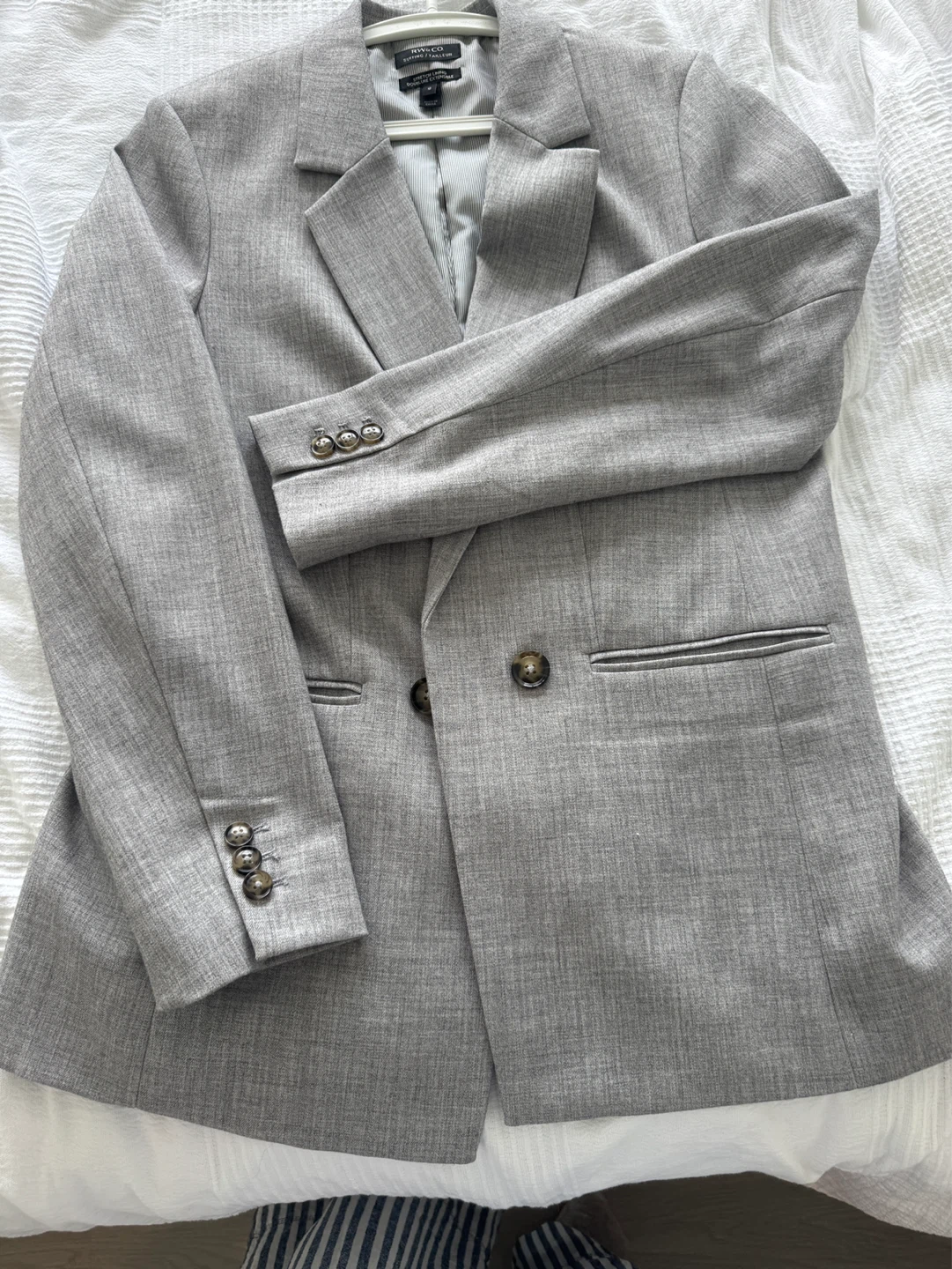 RW & CO Grey Suiting Blazer - photo 2
