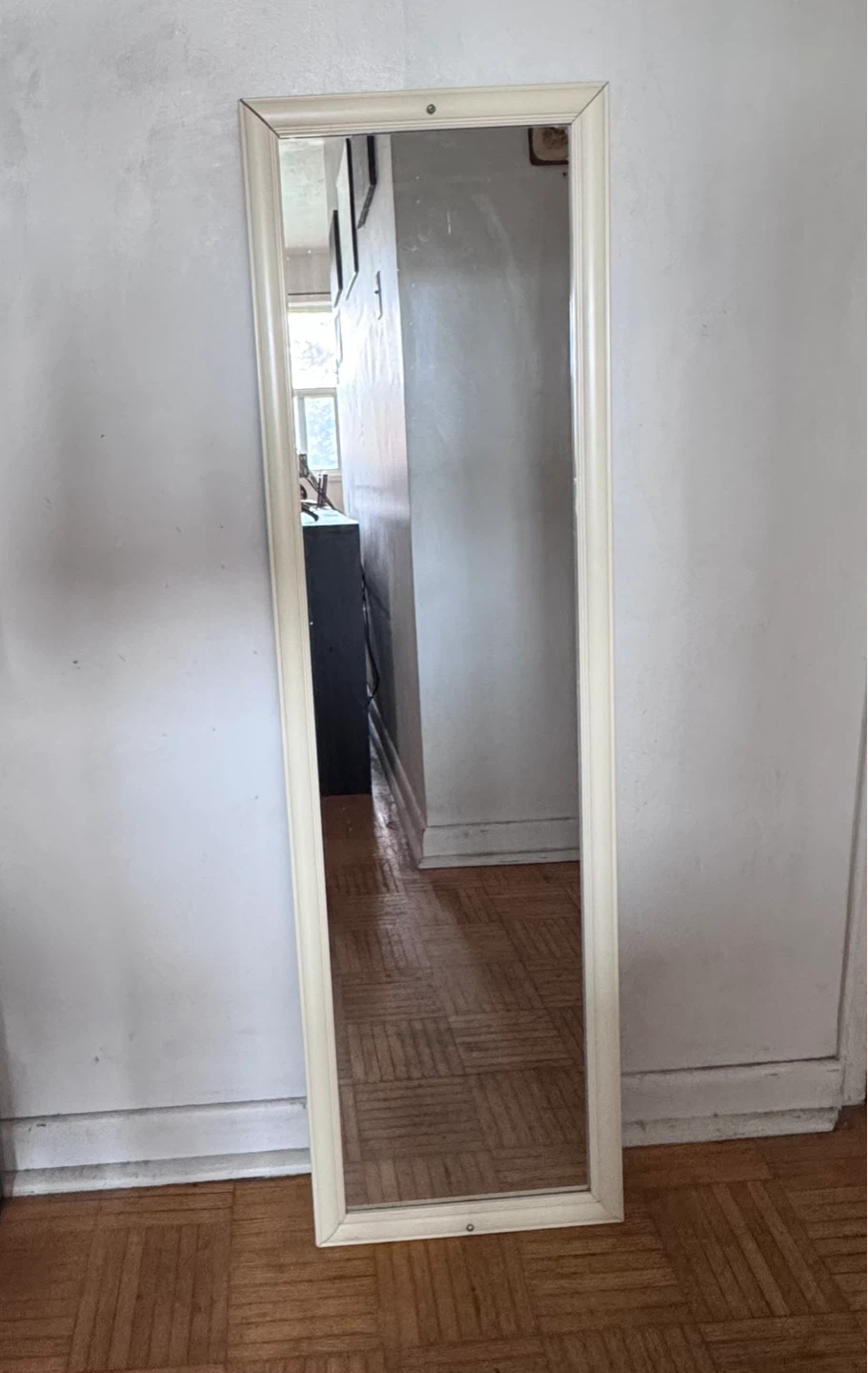 Cream Framed Full Length Mirror - photo 2