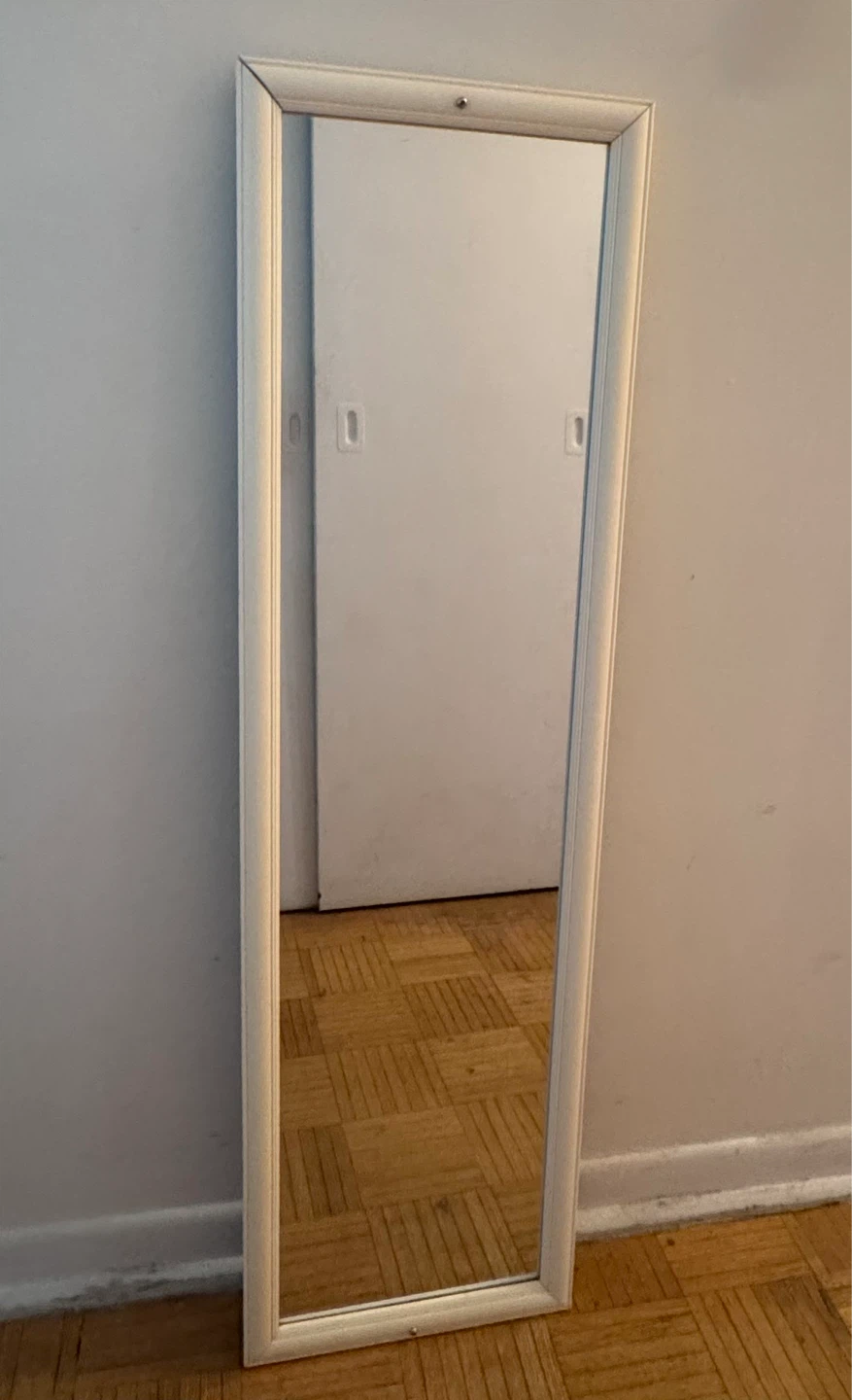 Cream Framed Full Length Mirror - photo 4