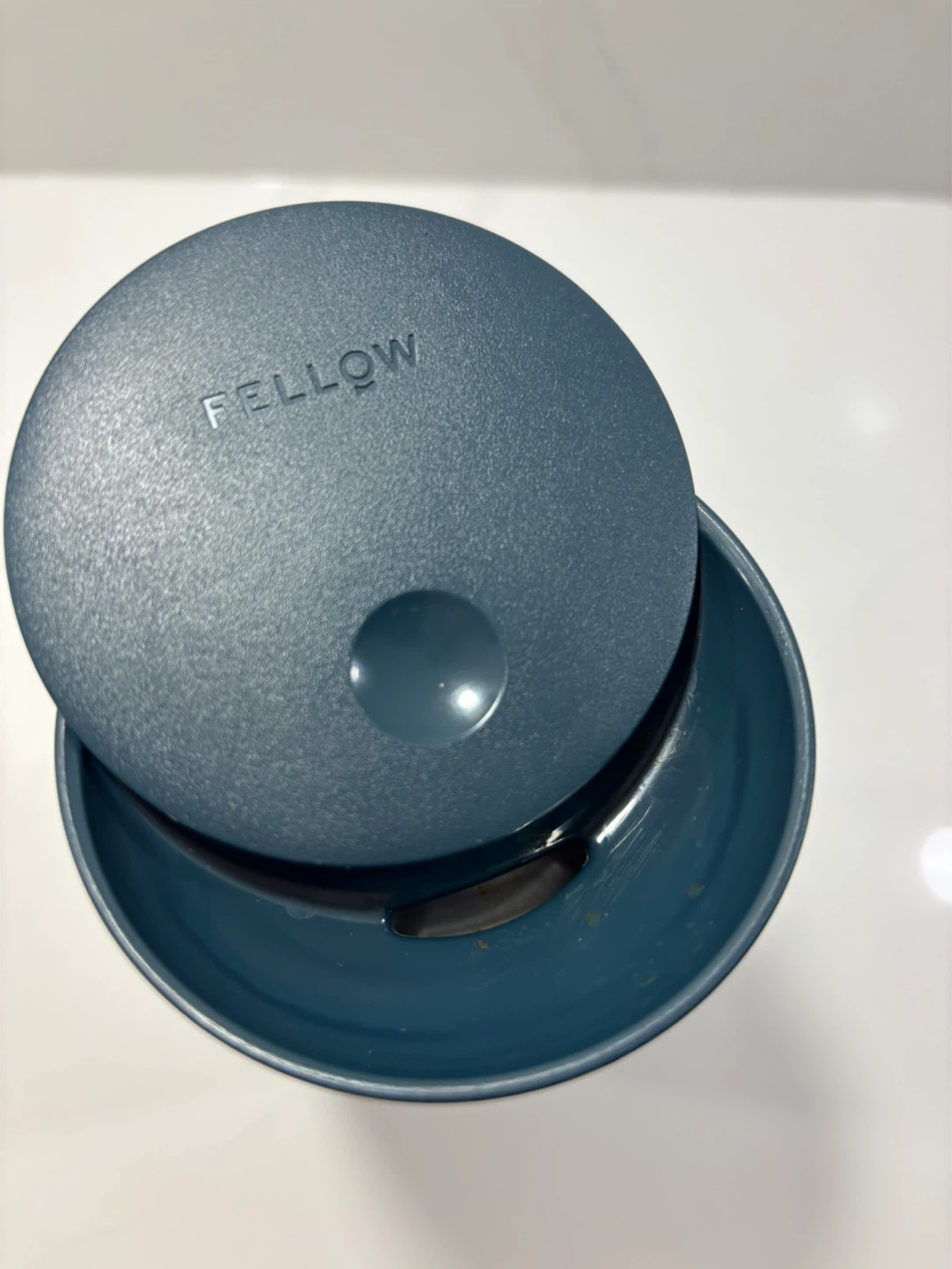 FELLOW Carter Slide Mug Stainless Steel 16Oz Matte Navy NEW - photo 3
