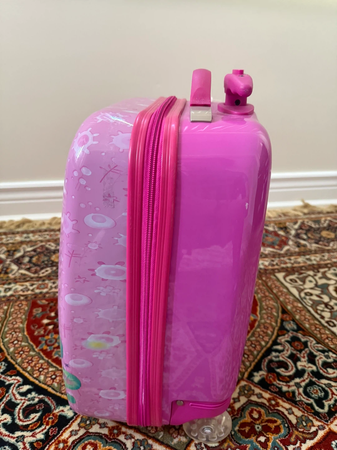 Kids Rolling Suitcase - Pink Troll - photo 2