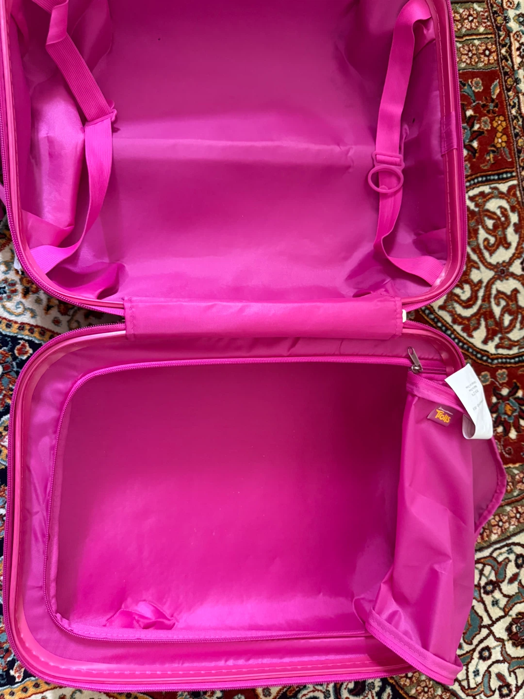 Kids Rolling Suitcase - Pink Troll - photo 5