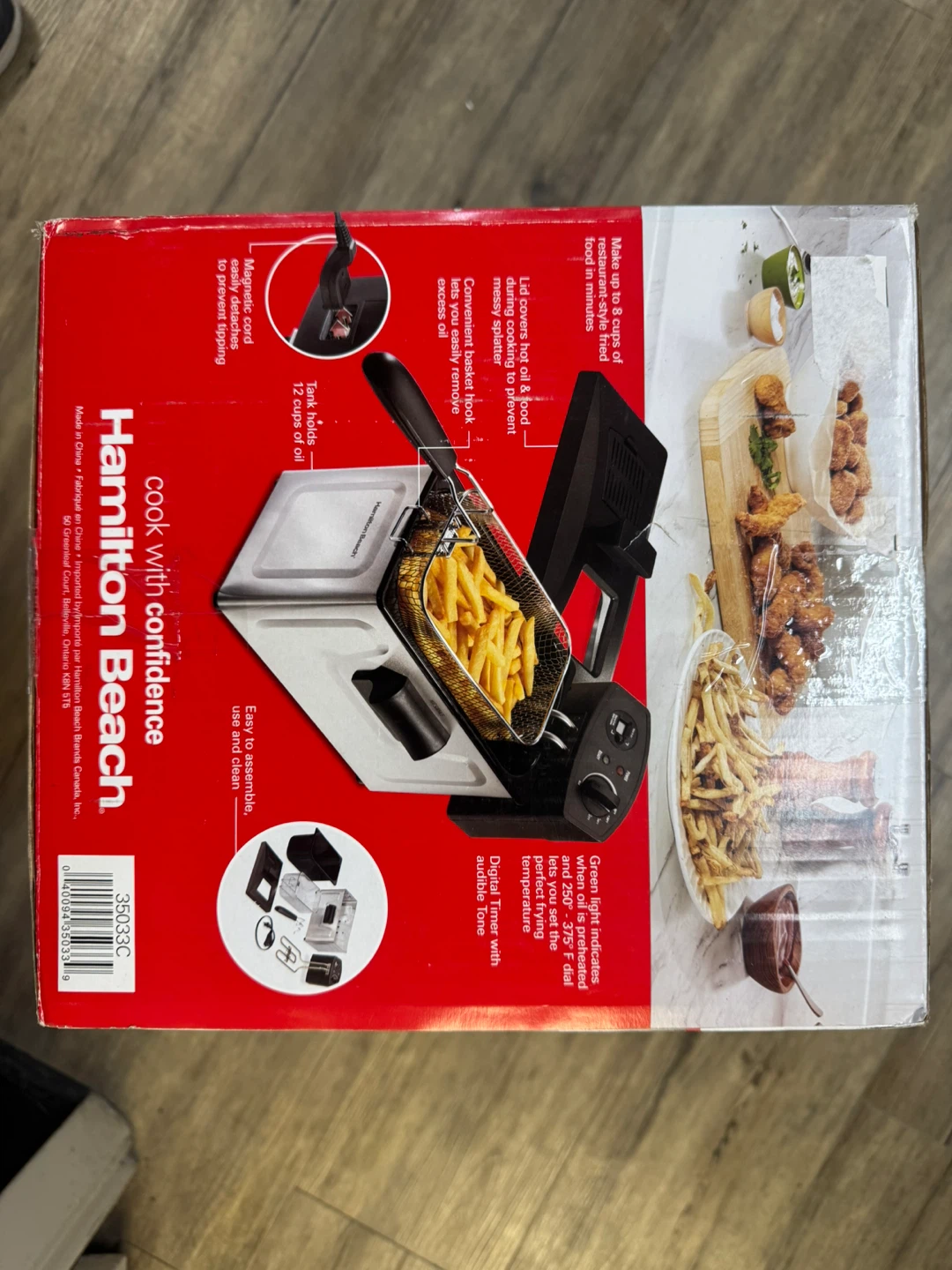 Hamilton Beach 12 Cup Deep Fryer